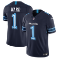 Cameron Ward Tennessee Titans 2026 Rivalries Collection Stitched Limited Jersey - Navy