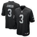 Taron Johnson Las Vegas Raiders Team Game Jersey - Black