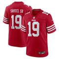 Deebo Samuel Sr San Francisco 49ers Team Game Jersey - Scarlet