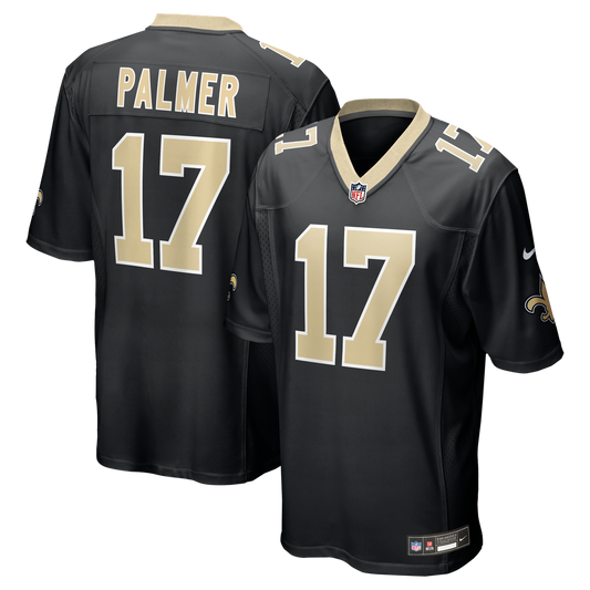 Trey Palmer New Orleans Saints Team Game Jersey - Black