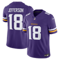 Justin Jefferson Minnesota Vikings Team Vapor F.U.S.E. Stitched Limited Jersey - Purple