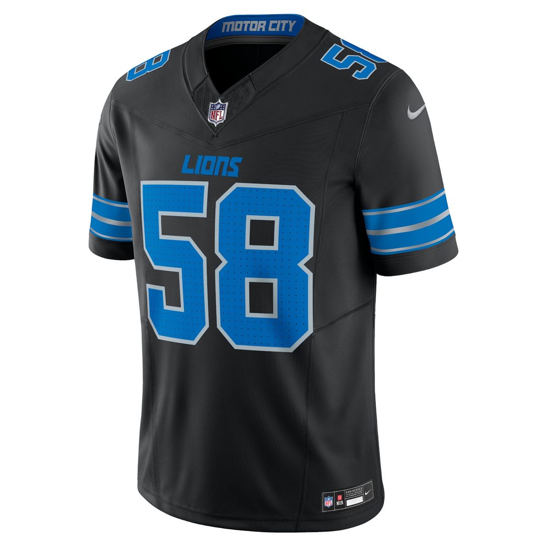 Penei Sewell Detroit Lions Vapor F.U.S.E. Alternate Limited Jersey - Blue