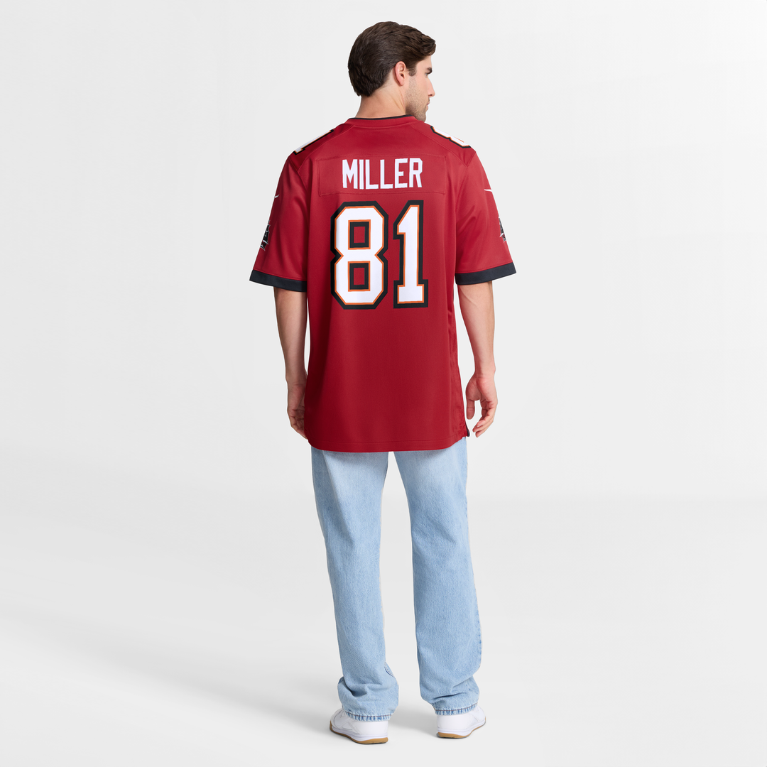 Ryan Miller Tampa Bay Buccaneers Team Game Jersey - Red