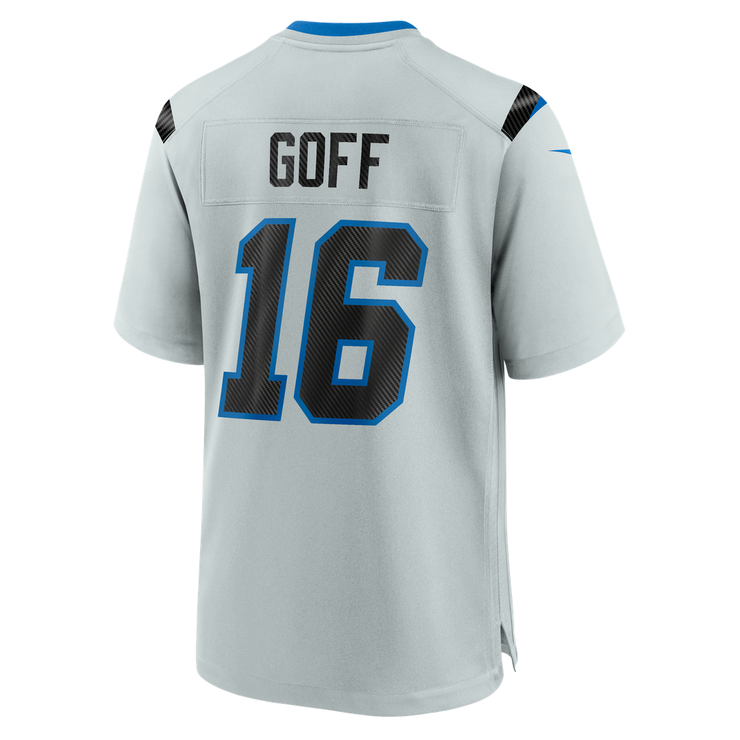 Jared Goff Detroit Lions 2026 Rivalries Collection Game Jersey - Silver