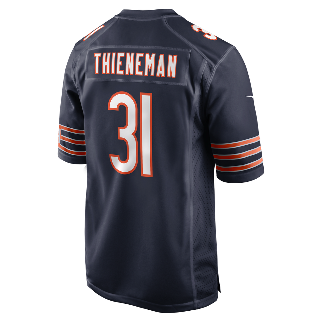 Dillon Thieneman Chicago Bears Team Game Jersey - Navy