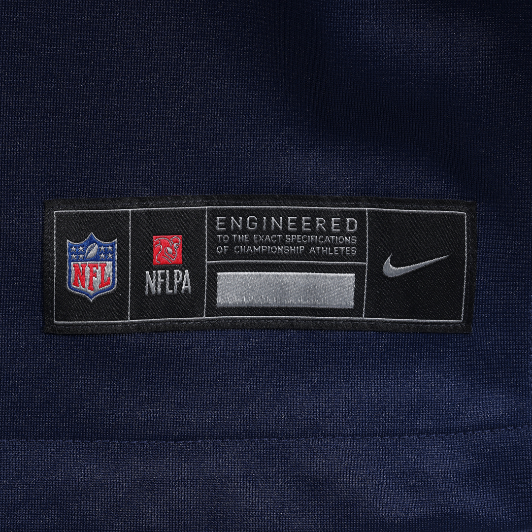 Caleb Lomu New England Patriots Team Game Jersey - Navy
