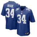 Beau Brade New York Giants Team Game Jersey - Royal
