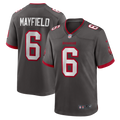 Baker Mayfield Tampa Bay Buccaneers Alternate Game Player Jersey - Pewter