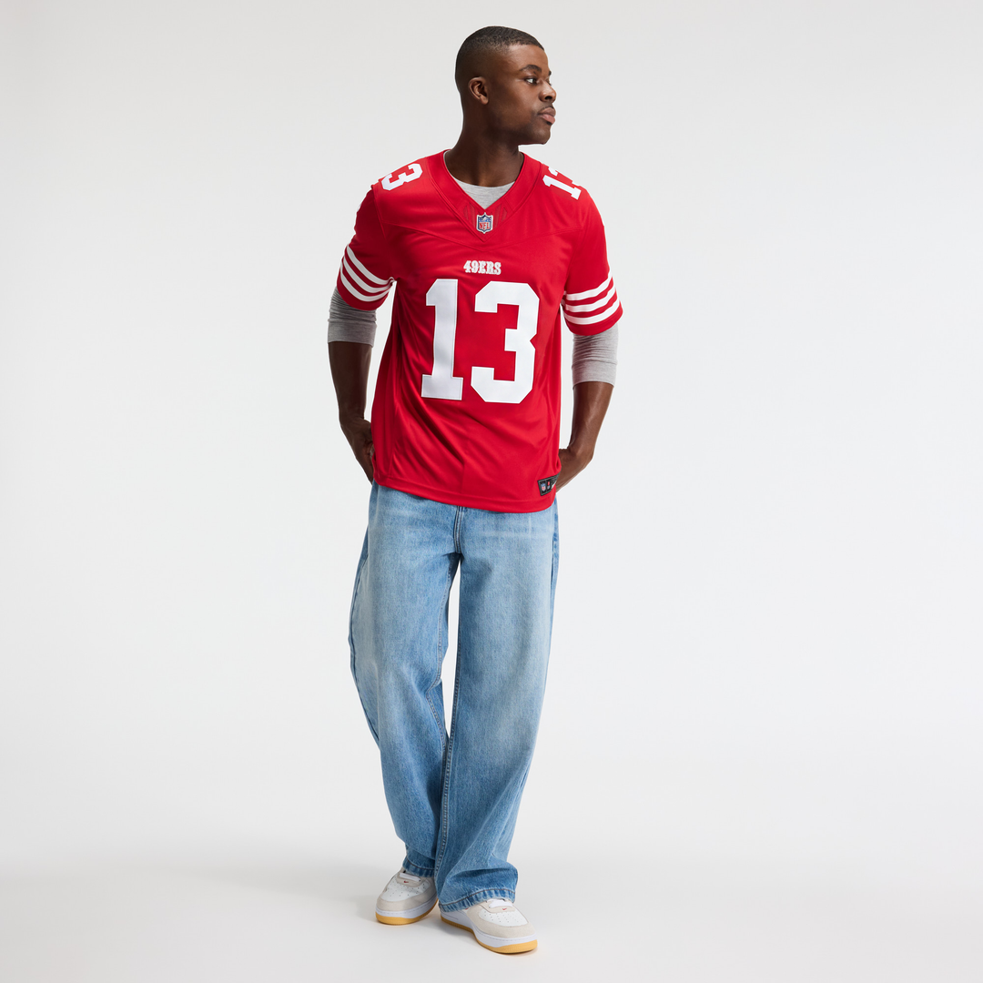 Brock Purdy San Francisco 49ers Team Vapor F.U.S.E. Stitched Limited Jersey - Scarlet
