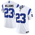 Kyren Williams Los Angeles Rams Fearsome White Vapor F.U.S.E. Stitched Limited Jersey