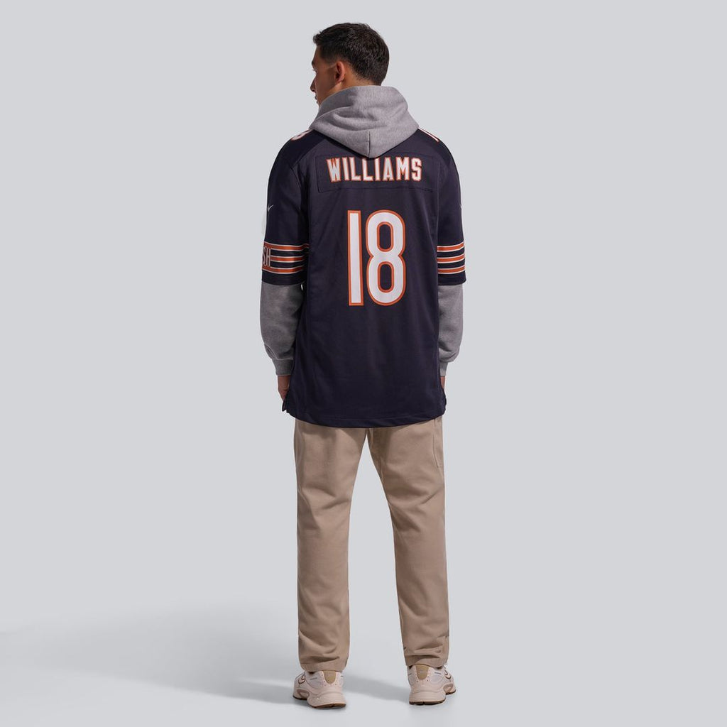 Caleb Williams Chicago Bears Alternate Player Game Jersey - Orange