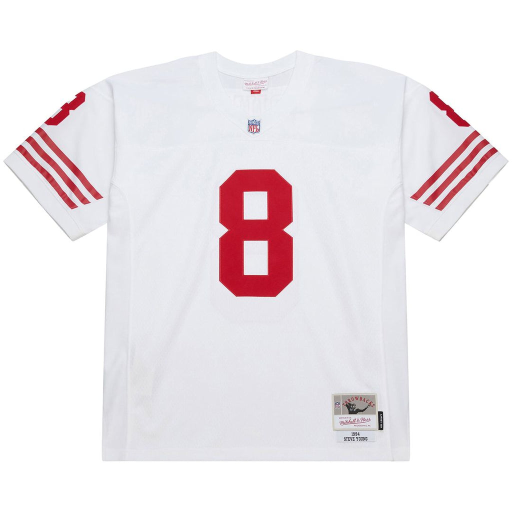 Steve Young San Francisco 49ers 1994 Legacy Replica Jersey - White