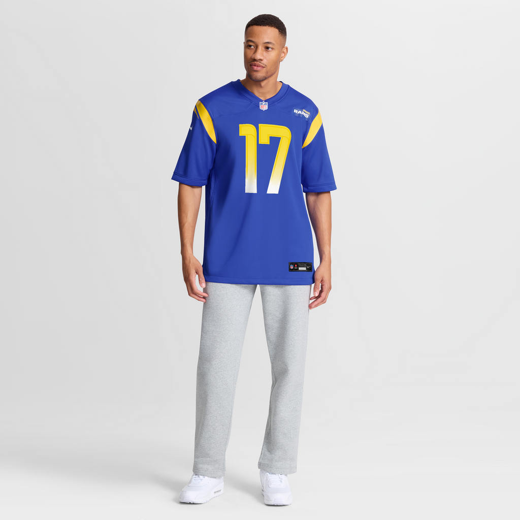 Davante Adams Los Angeles Rams Game Player Jersey - Royal