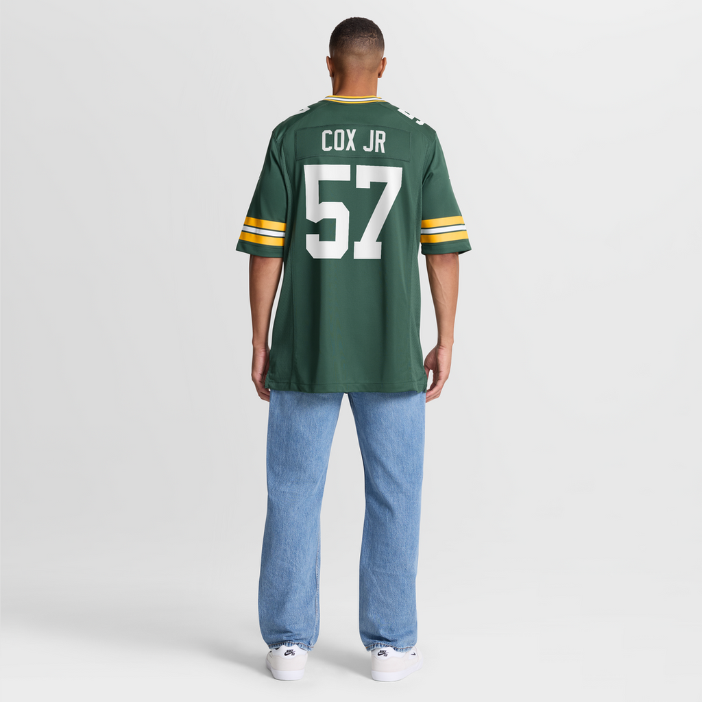 Brenton Cox Jr. Green Bay Packers Game Jersey - Green