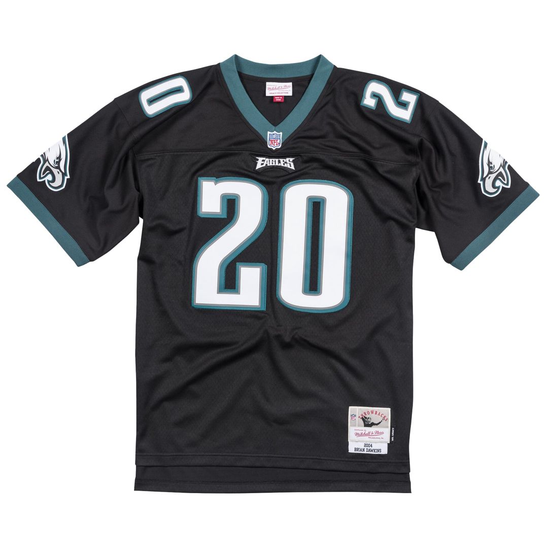 Brian Dawkins Philadelphia Eagles Legacy Replica Jersey - Black
