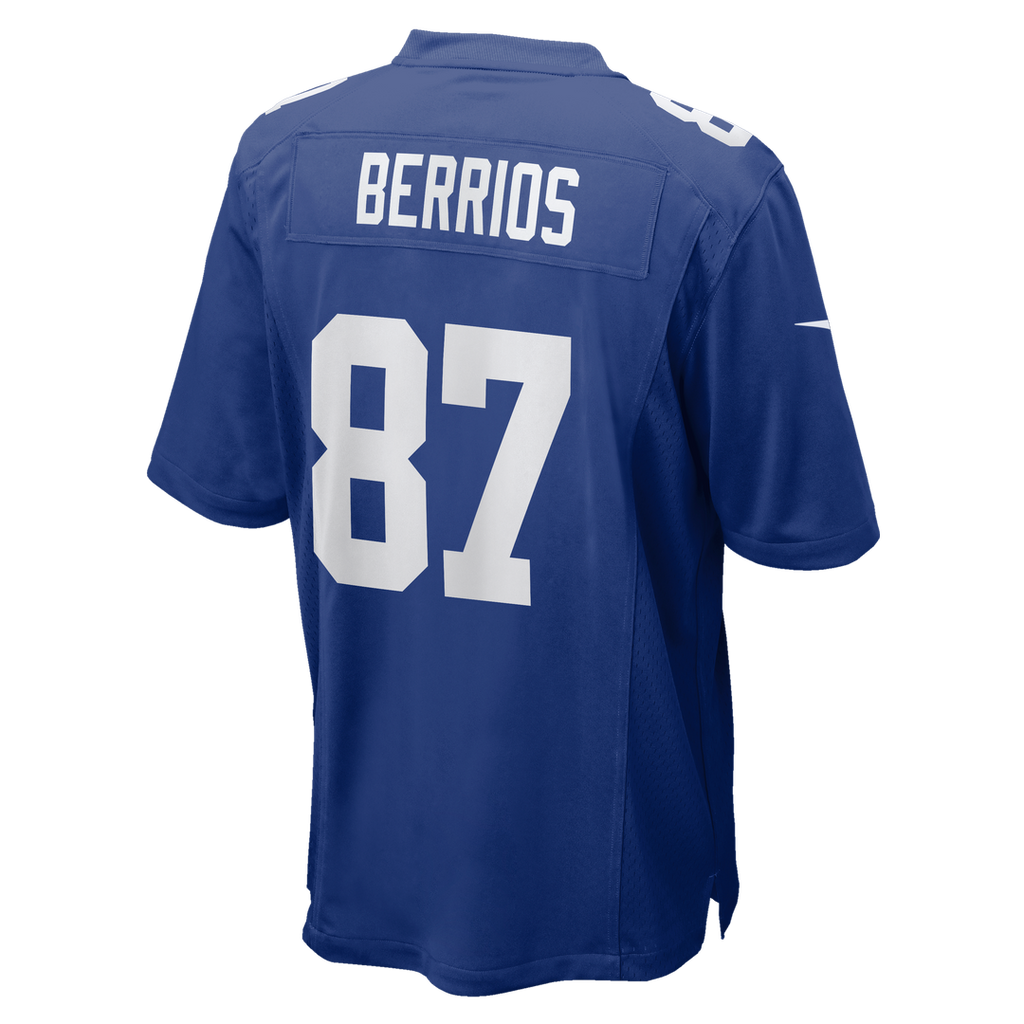 Braxton Berrios New York Giants Team Game Jersey - Royal