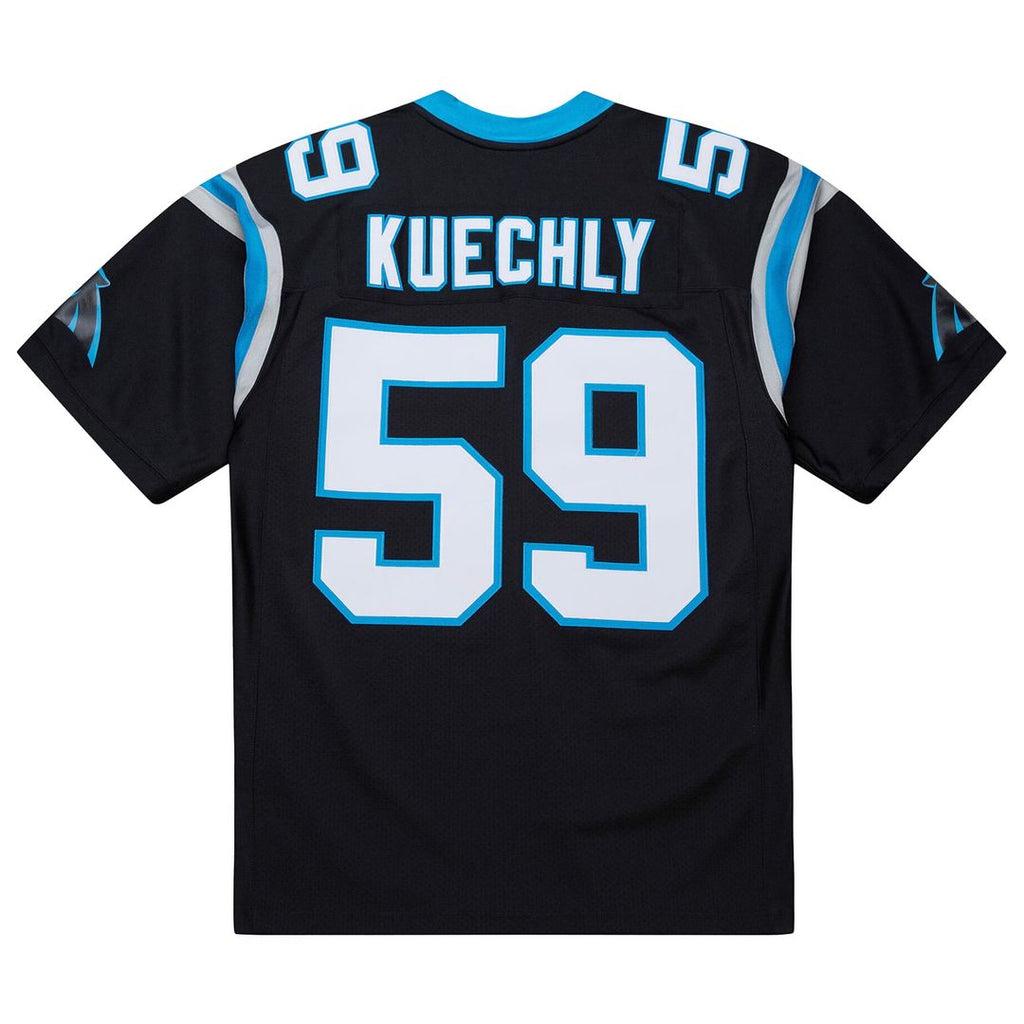 Luke Kuechly Carolina Panthers 2013 Authentic Throwback Retired Player Jersey - Black