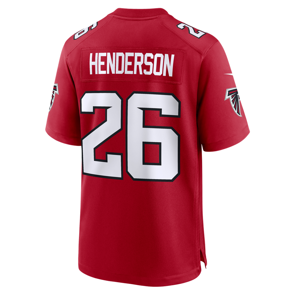 CJ Henderson Atlanta Falcons Team Game Jersey - Red