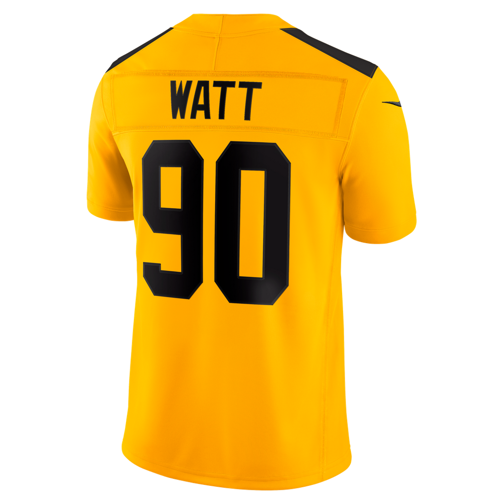 T.J. Watt Pittsburgh Steelers Team Vapor F.U.S.E. Stitched Limited Jersey - Black