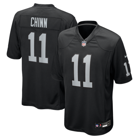 Jeremy Chinn Las Vegas Raiders Team Game Jersey - Black