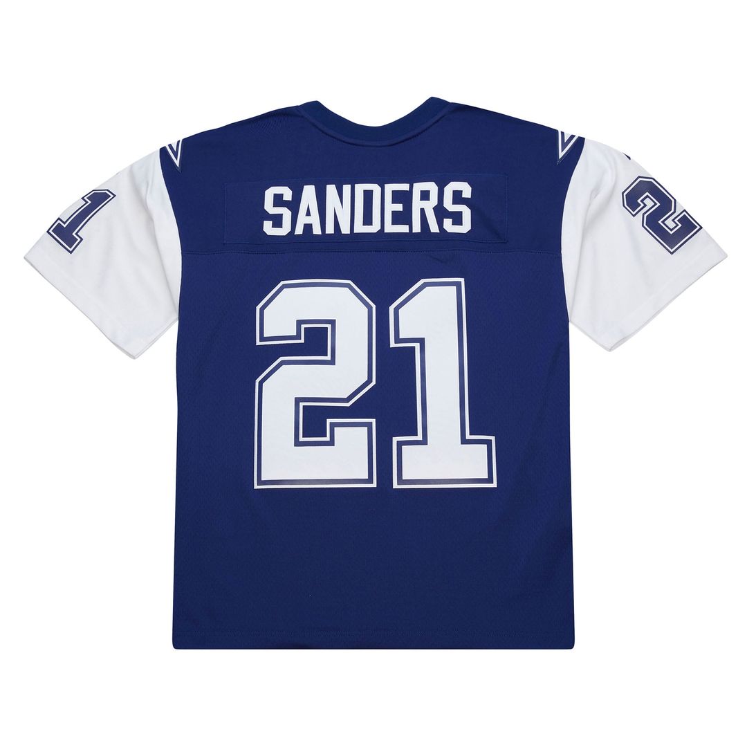 Deion Sanders Dallas Cowboys 1995 Legacy Replica Jersey - Navy