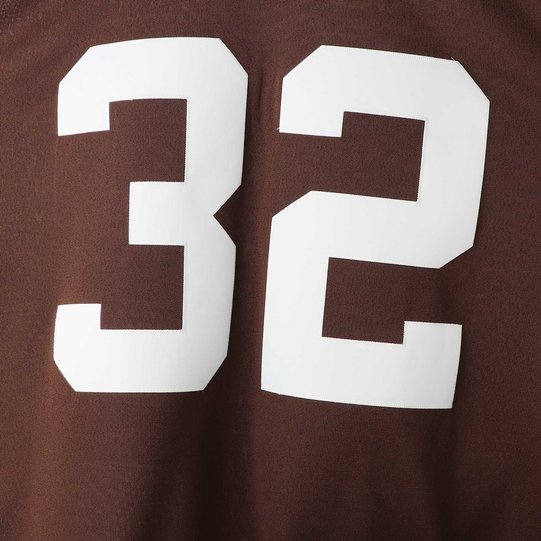 Jim Brown Cleveland Browns 1964 Authentic Throwback Retired Player Jersey - Brown