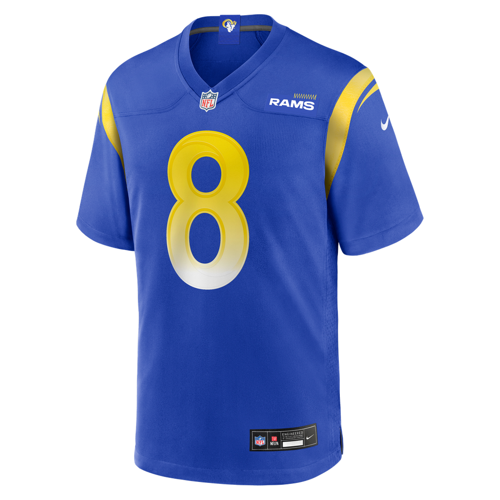 Jared Verse Los Angeles Rams White Game Player Jersey - White