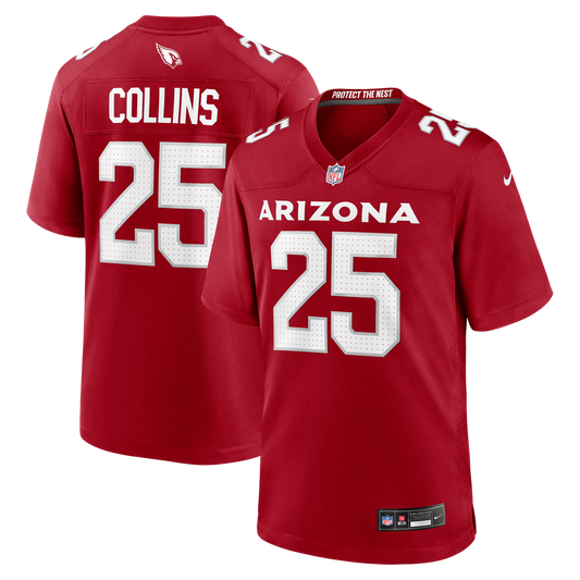 Zaven Collins Arizona Cardinals Home Game Jersey - Cardinal