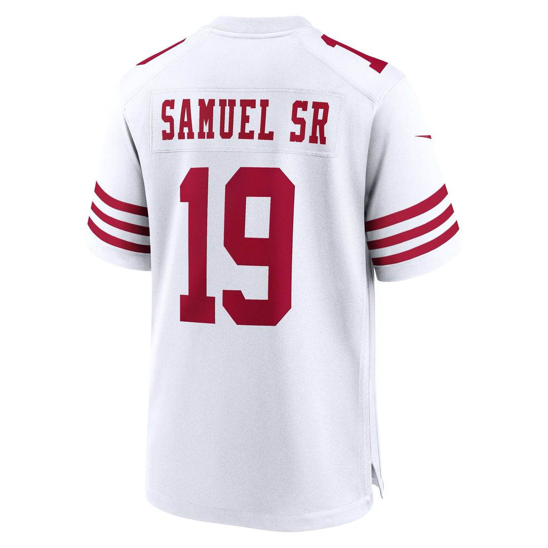Deebo Samuel Sr San Francisco 49ers Team Game Jersey - Scarlet