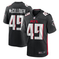 Liam McCullough Atlanta Falcons Team Game Jersey - Black