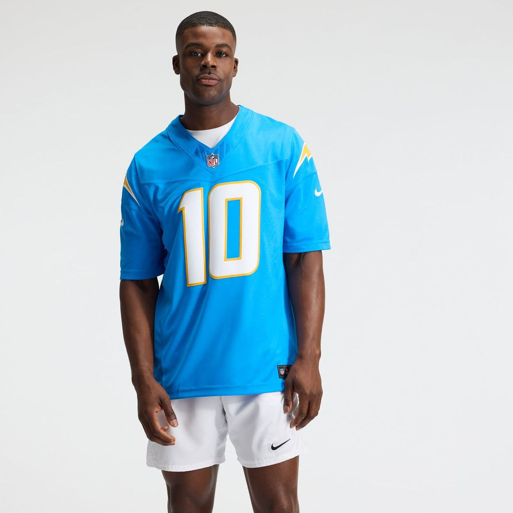 Justin Herbert Los Angeles Chargers Team Vapor F.U.S.E. Stitched Limited Jersey - Powder Blue