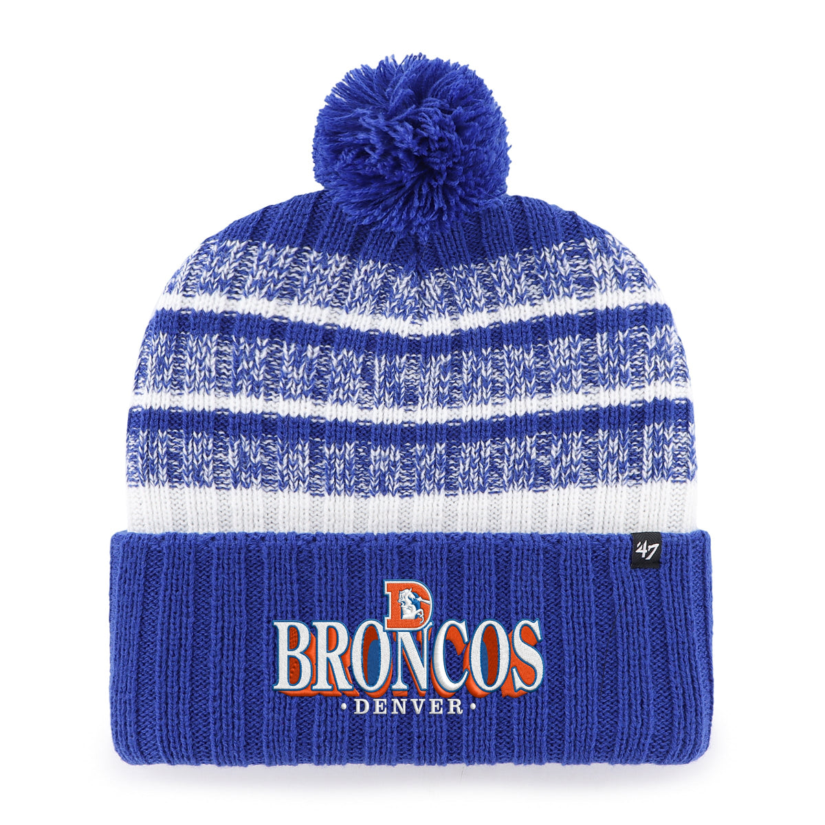 DENVER BRONCOS HISTORIC GRAPHIC TAVERN '47 CUFF KNIT