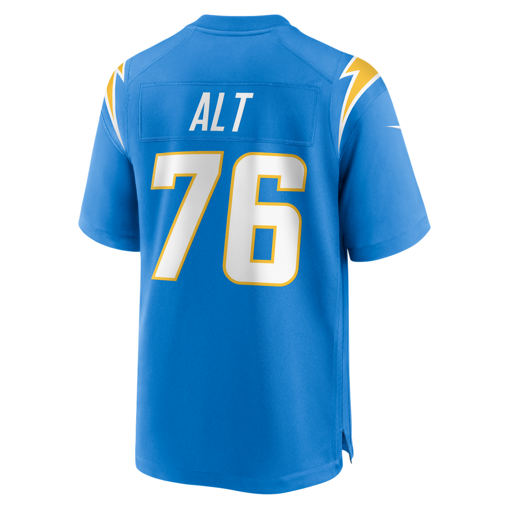 Joe Alt Los Angeles Chargers Alternate Super Chargers Game Player Jersey - Navy