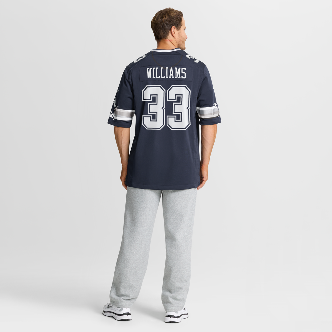 Javonte Williams Dallas Cowboys Alternate Game Jersey - White