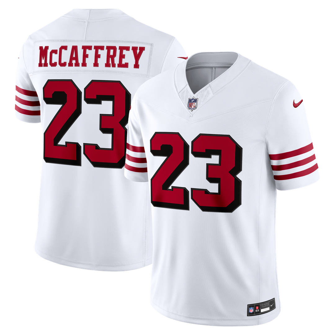Christian McCaffrey San Francisco 49ers Team Vapor F.U.S.E. Stitched Limited Jersey - Scarlet