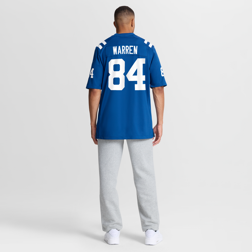 Tyler Warren Indianapolis Colts Team Game Jersey - Royal