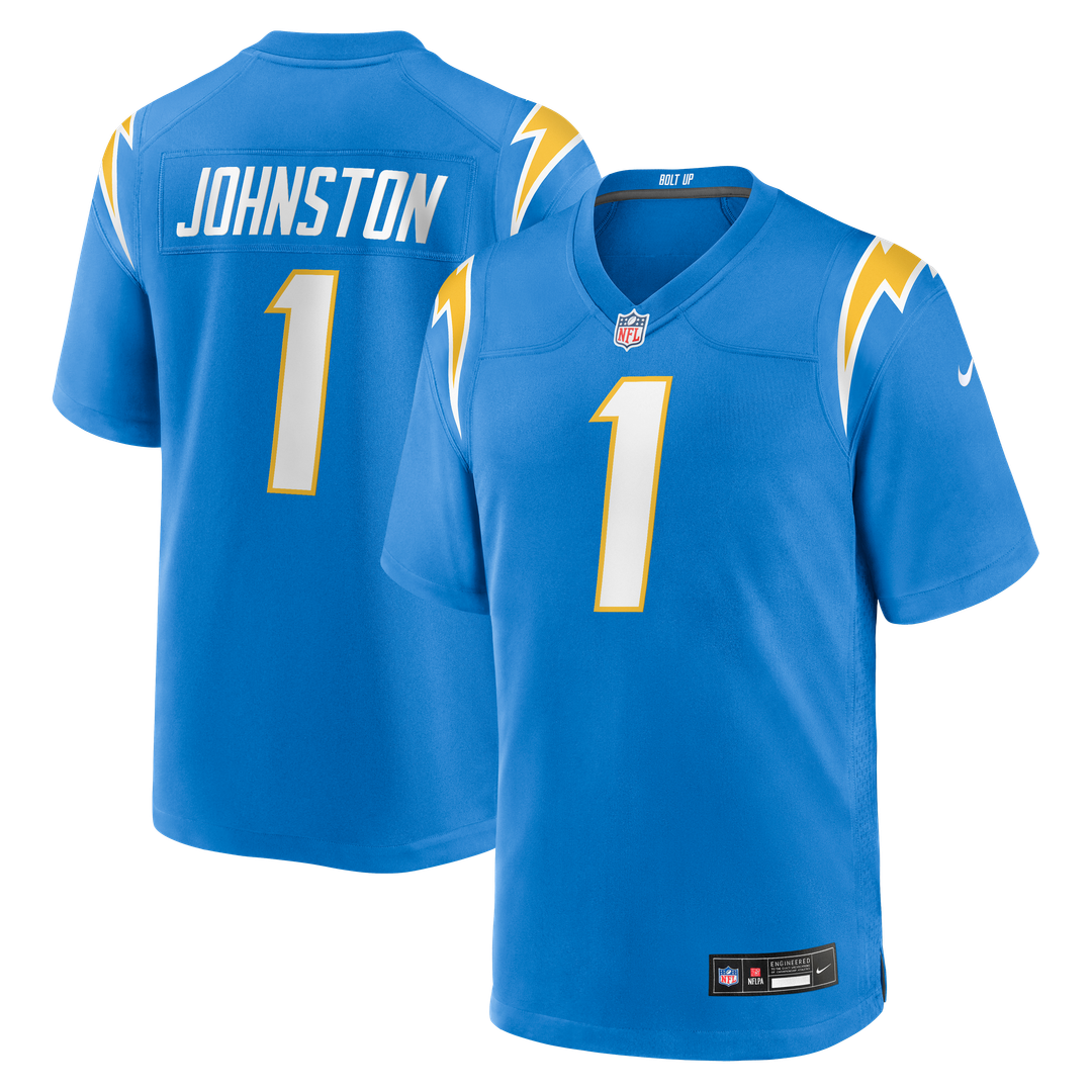 Quentin Johnston Los Angeles Chargers Alternate Super Chargers Game Player Jersey - Navy