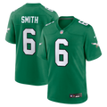 DeVonta Smith Philadelphia Eagles Alternate Game Player Jersey - Kelly Green