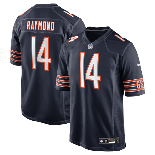 Kalif Raymond Chicago Bears Team Game Jersey - Navy
