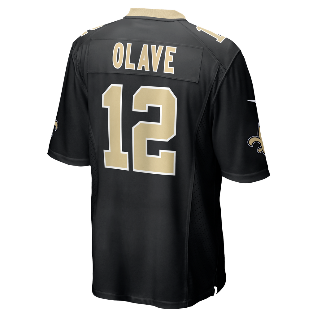 Chris Olave New Orleans Saints Player Game Jersey - Black