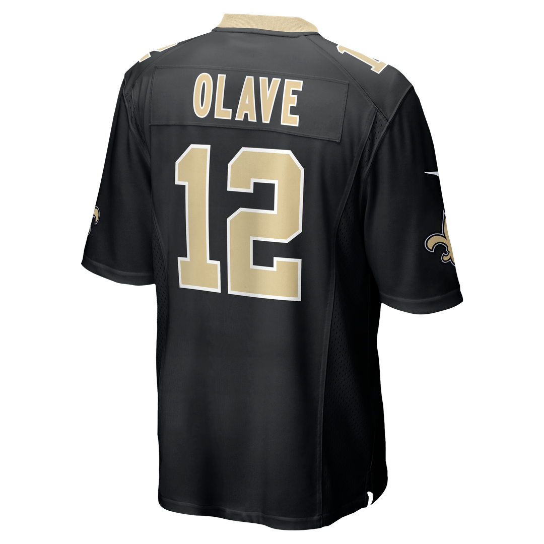 Chris Olave New Orleans Saints Player Game Jersey - Black