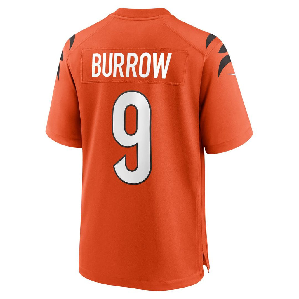Joe Burrow Cincinnati Bengals Player Game Jersey - Black