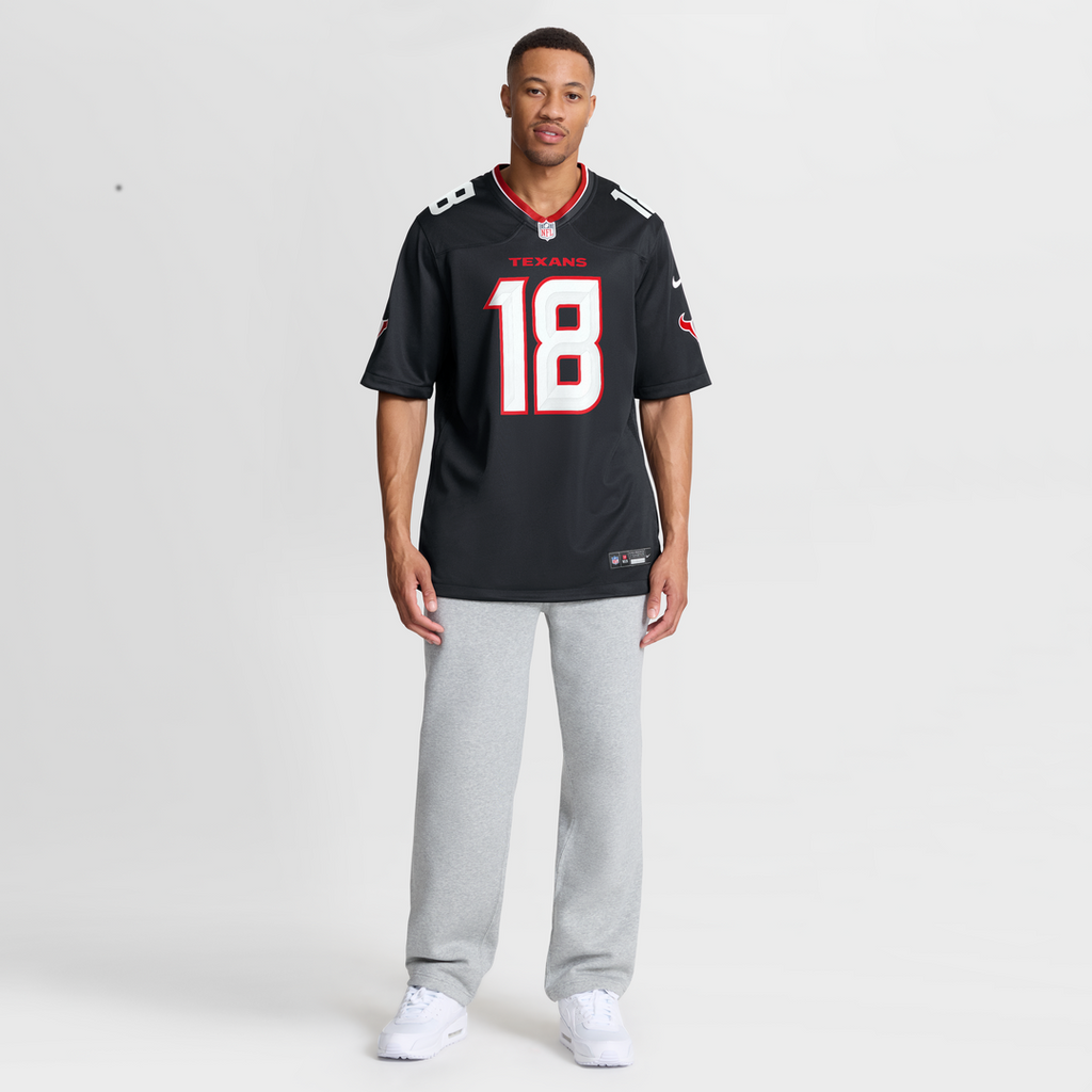 Graham Mertz Houston Texans Team Game Jersey - Navy