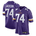 Donovan Jackson Minnesota Vikings Game Player Jersey - Purple