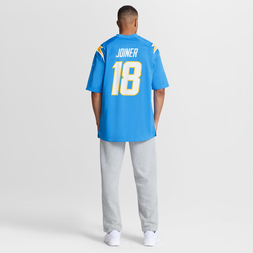 Charlie Joiner Los Angeles Chargers Game Retired Player Jersey - Powder Blue