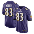 LaJohntay Wester Baltimore Ravens Team Game Jersey - Purple