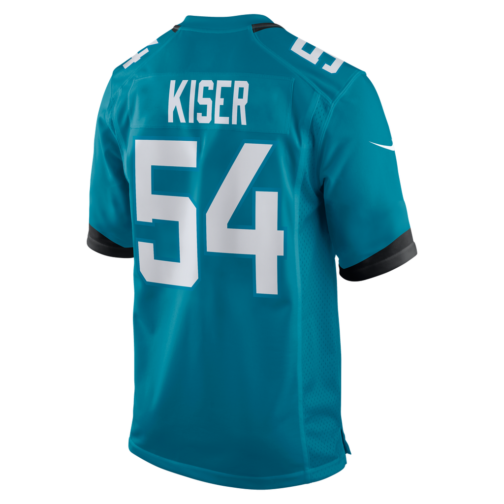 Jack Kiser Jacksonville Jaguars Team Game Jersey - Teal