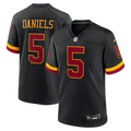 Hail Raiser Jayden Daniels Washington Commanders Alternate Game Jersey - Black