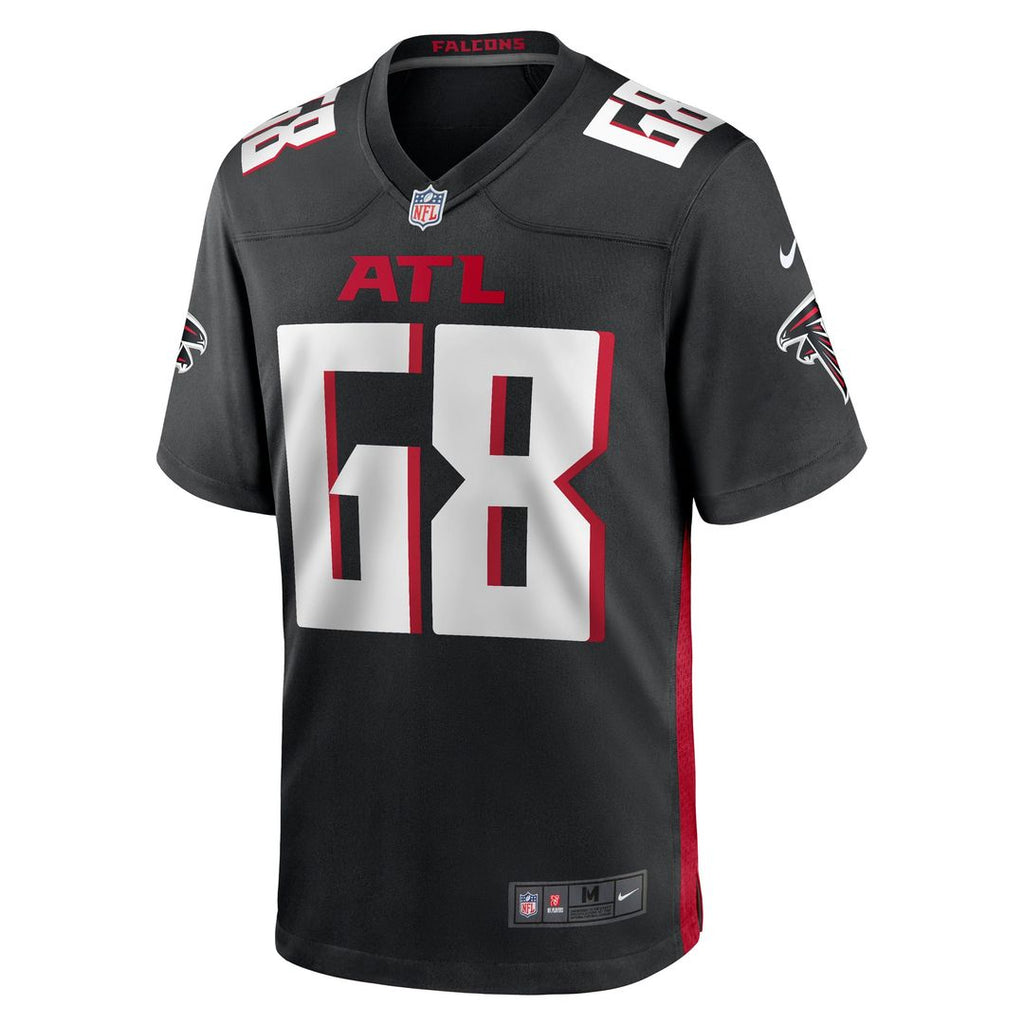 Kyle Hinton Atlanta Falcons Team Game Jersey - Black