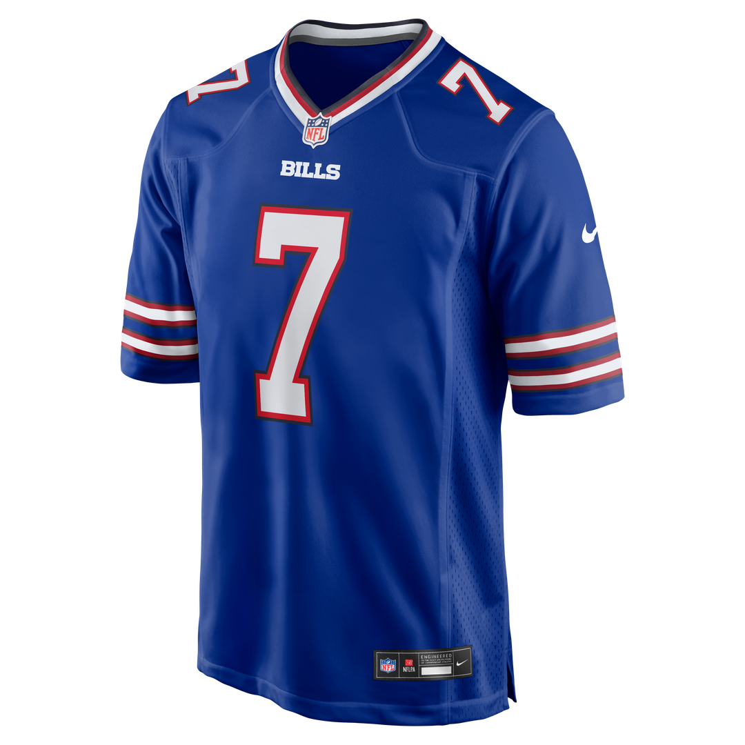 Doug Flutie Buffalo Bills Game Retired Player Jersey - Royal